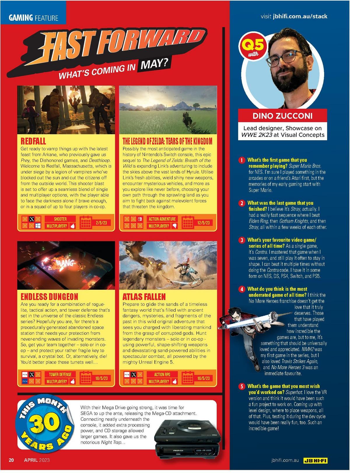 JB Hi-Fi Magazine April Catalogues from 1 April