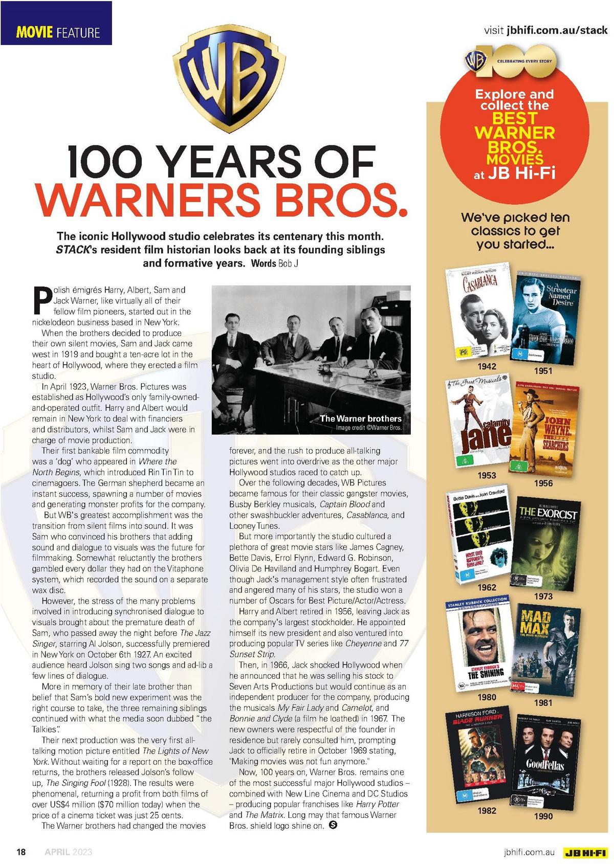 JB Hi-Fi Magazine April Catalogues from 1 April