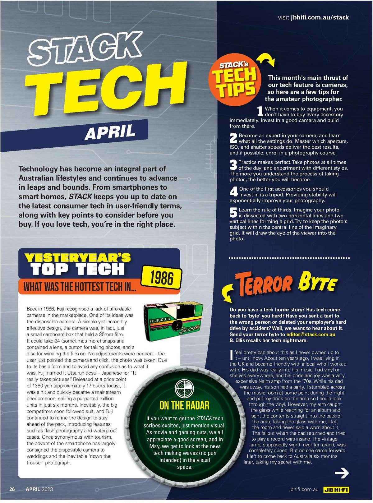 JB Hi-Fi Magazine April Catalogues from 1 April