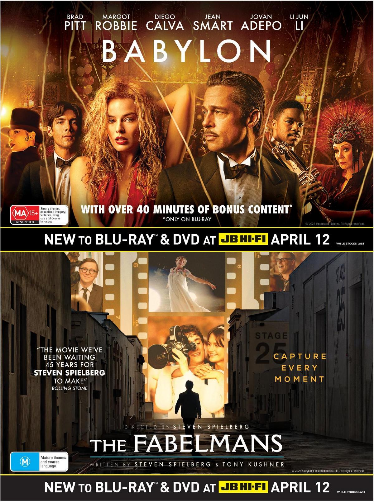 JB Hi-Fi Magazine April Catalogues from 1 April