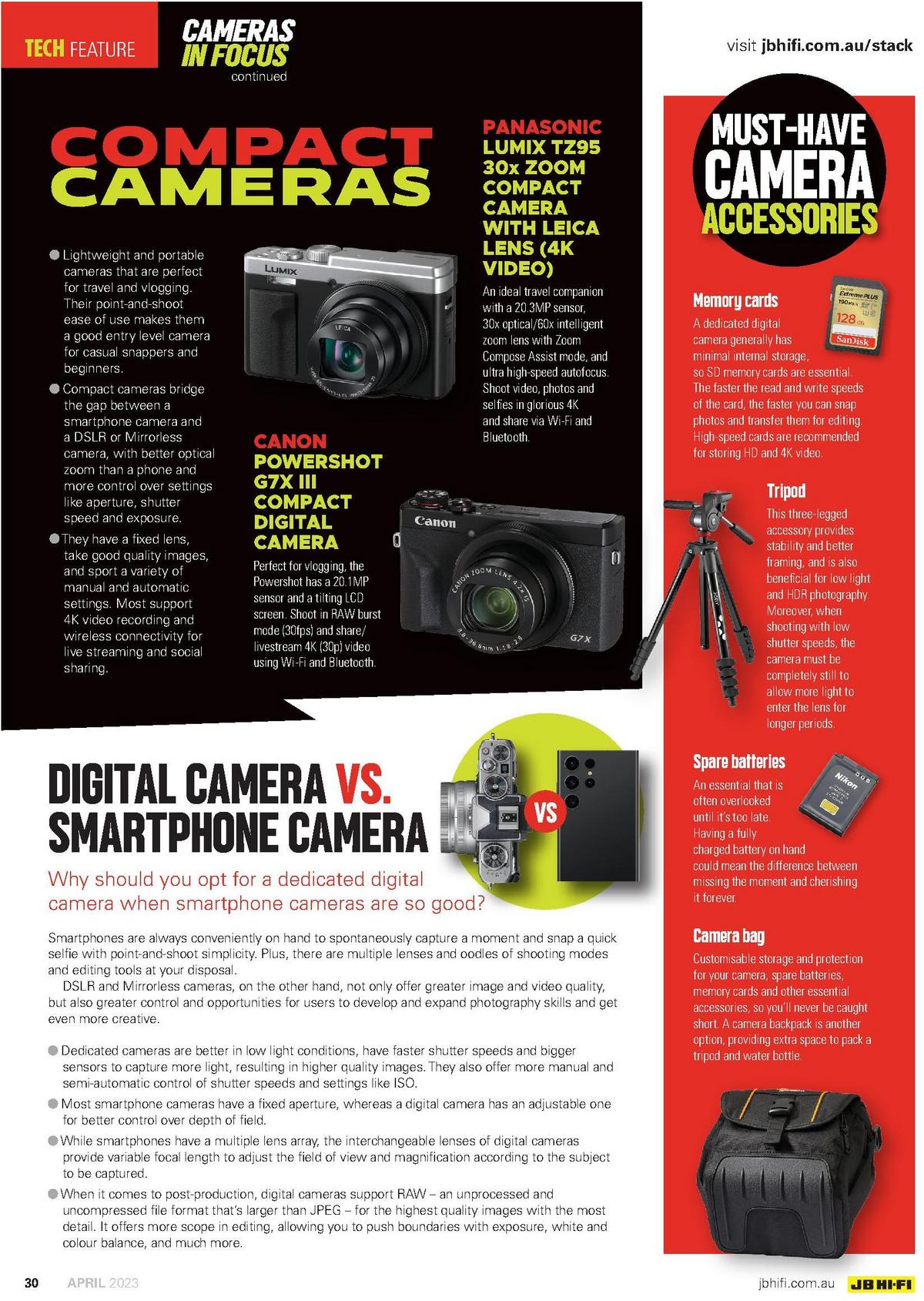 JB Hi-Fi Magazine April Catalogues from 1 April