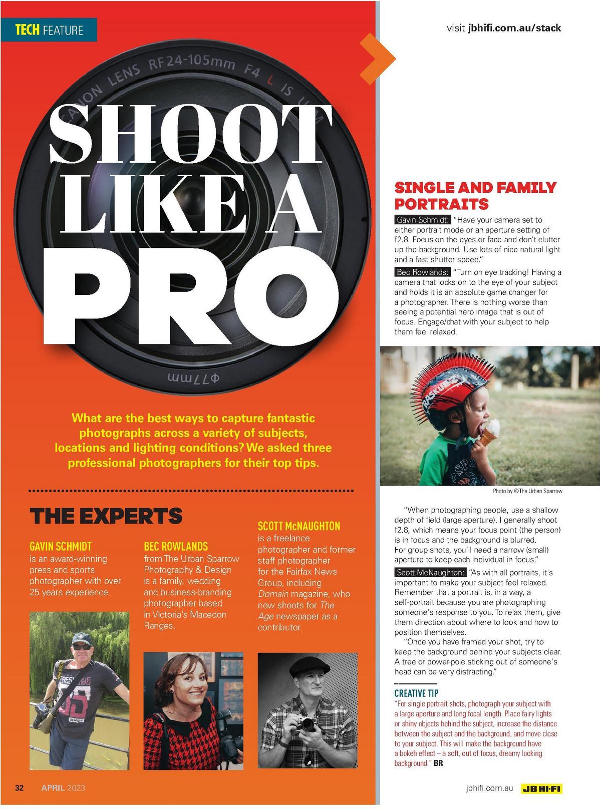 JB Hi-Fi Magazine April Catalogues from 1 April