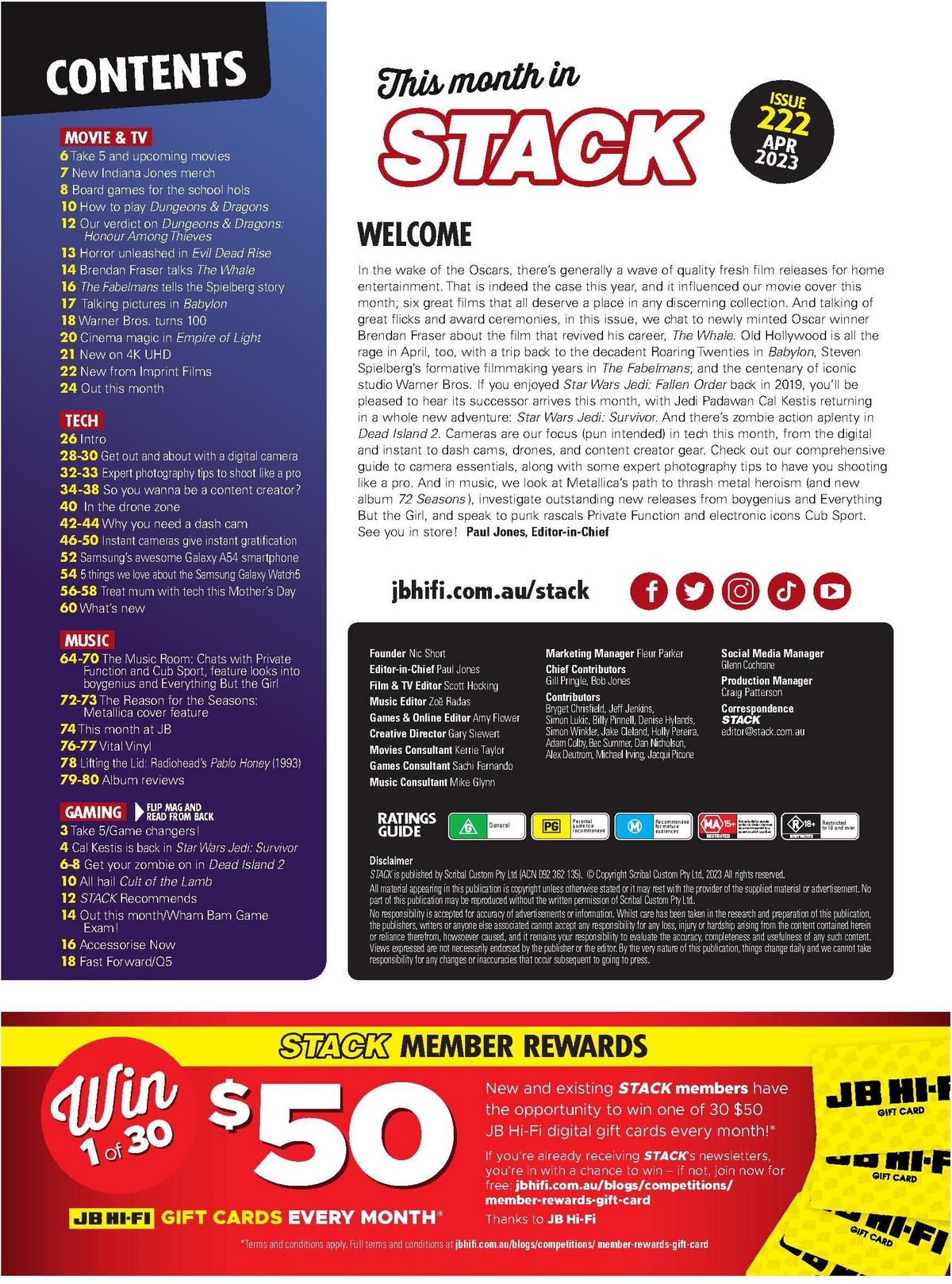 JB Hi-Fi Magazine April Catalogues from 1 April
