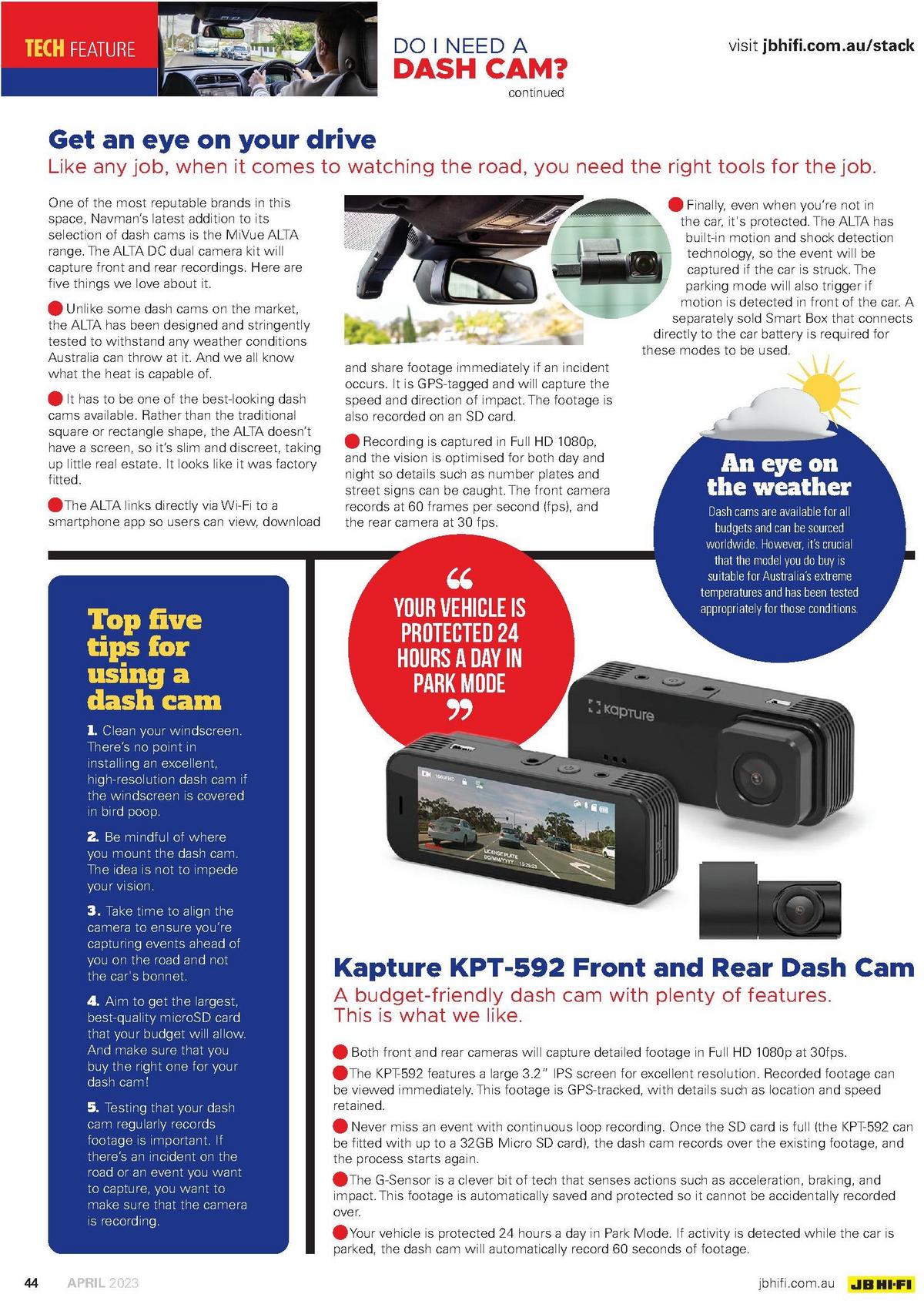 JB Hi-Fi Magazine April Catalogues from 1 April