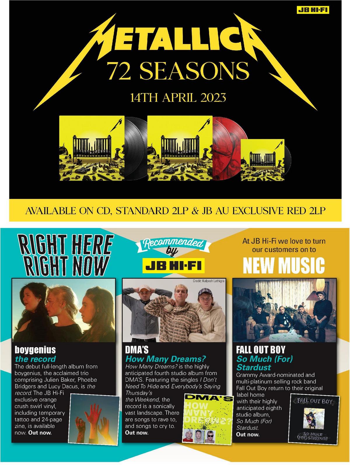 JB Hi-Fi Magazine April Catalogues from 1 April