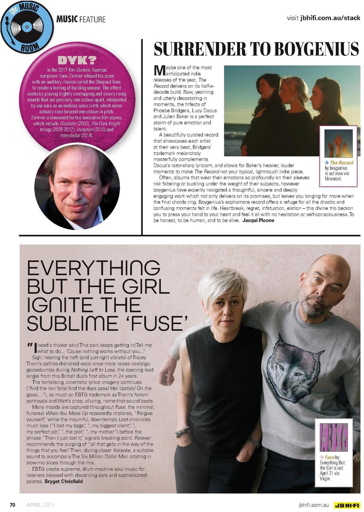 JB Hi-Fi Magazine April Catalogues from 1 April