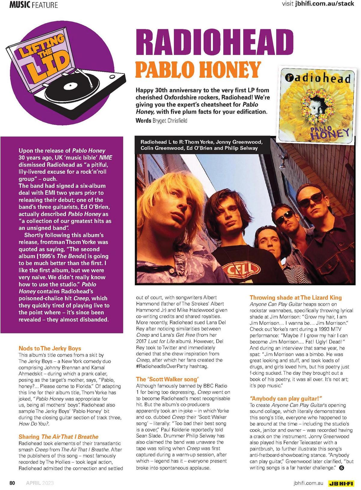 JB Hi-Fi Magazine April Catalogues from 1 April