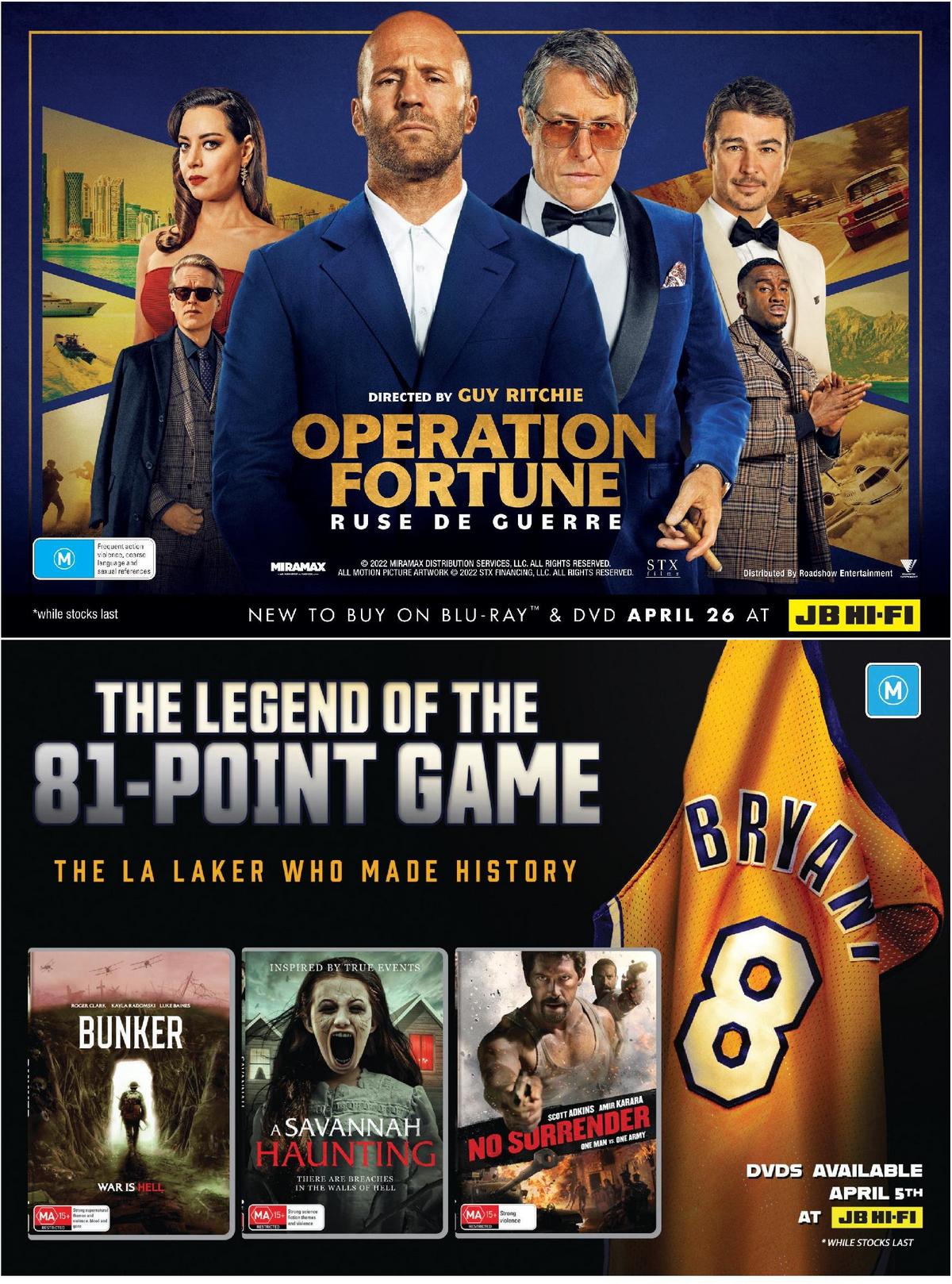 JB Hi-Fi Magazine April Catalogues from 1 April