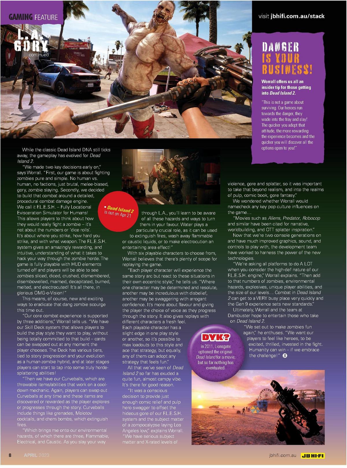 JB Hi-Fi Magazine April Catalogues from 1 April