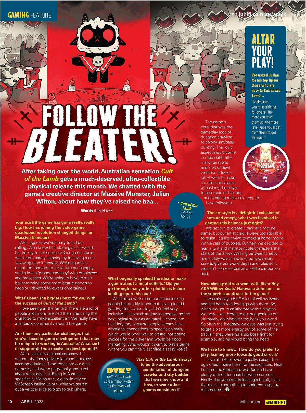 JB Hi-Fi Magazine April Catalogues from 1 April