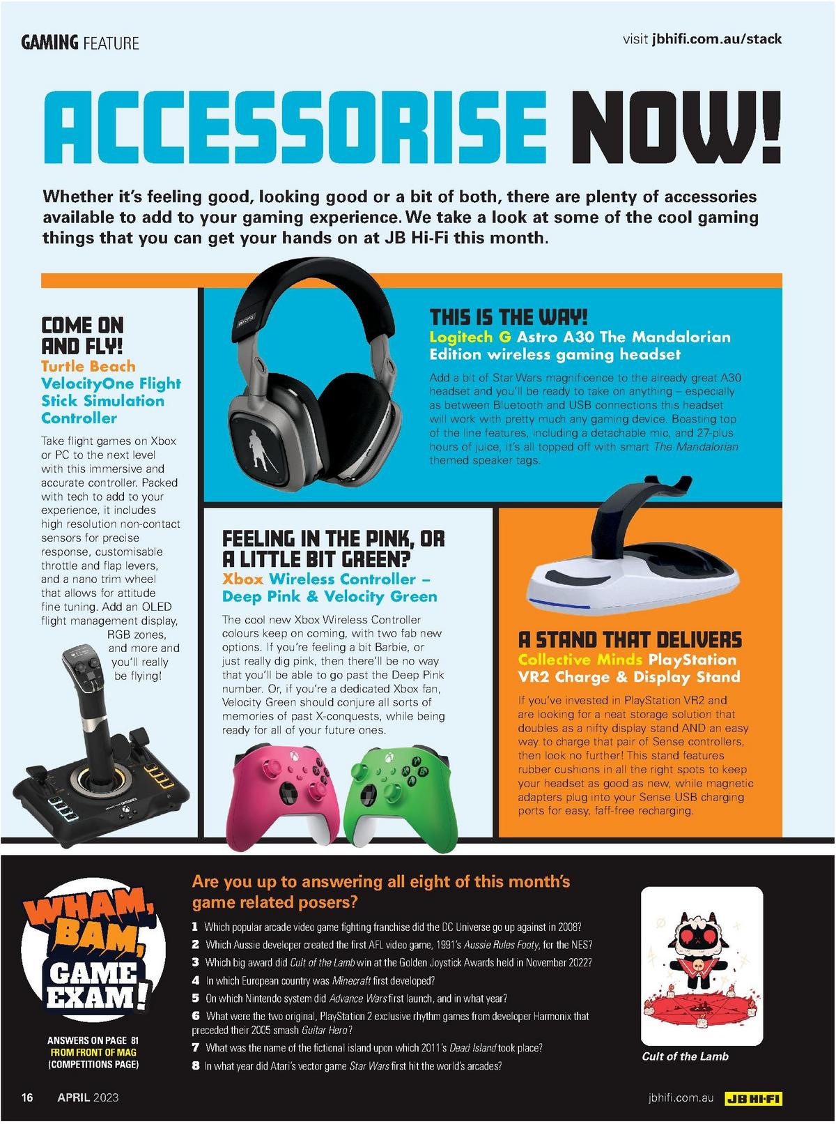JB Hi-Fi Magazine April Catalogues from 1 April