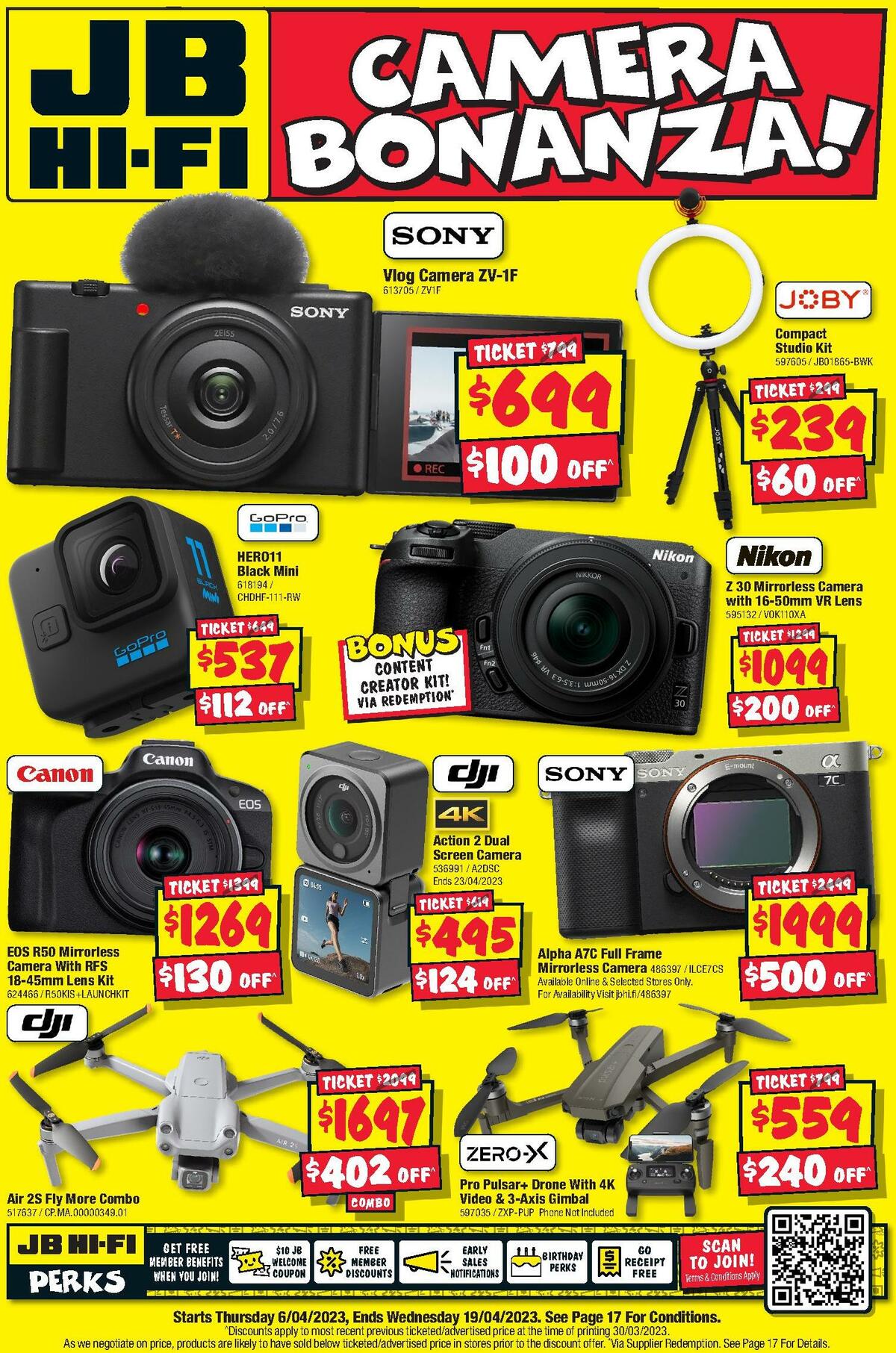 JB Hi-Fi Catalogues from 6 April