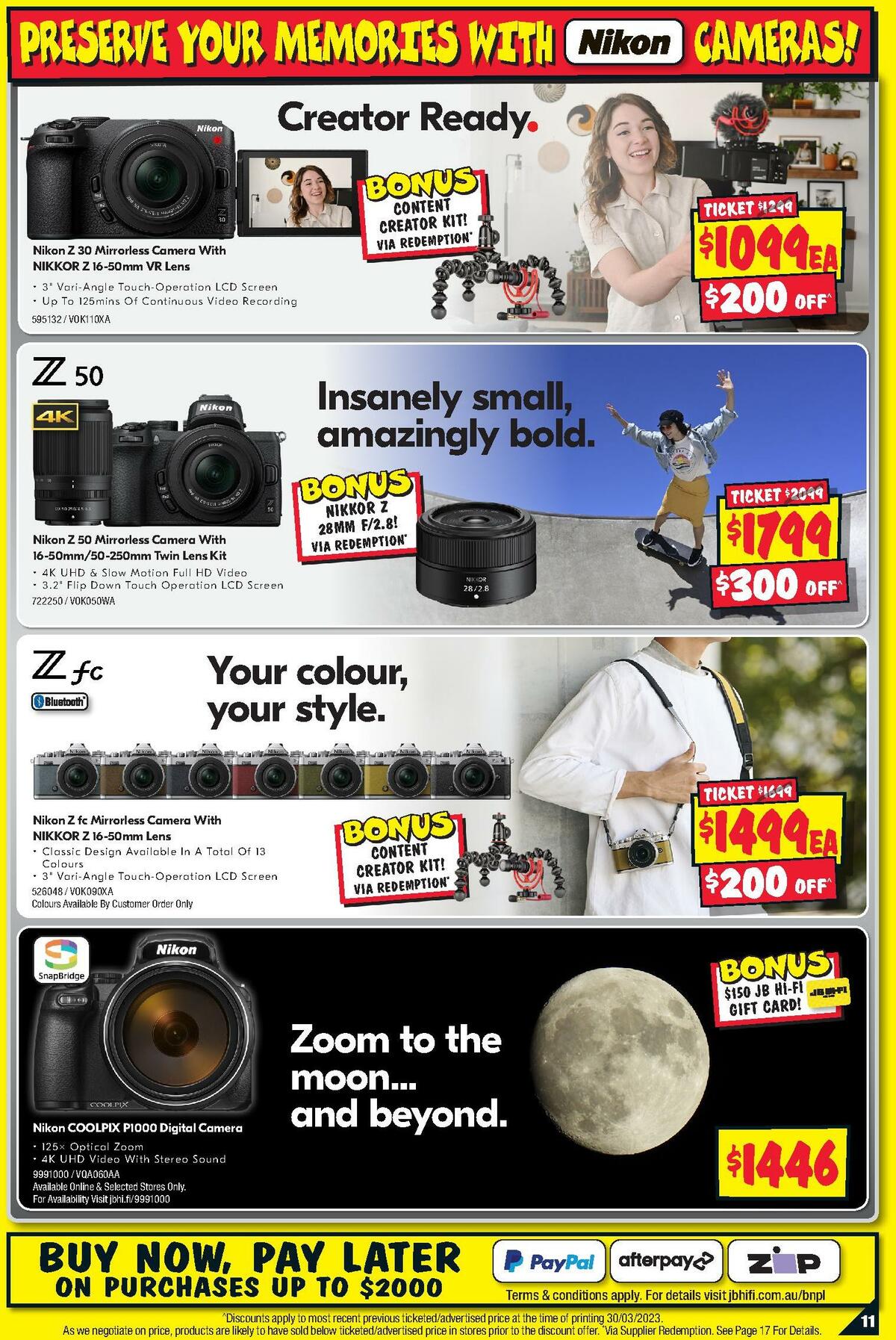 JB Hi-Fi Catalogues from 6 April