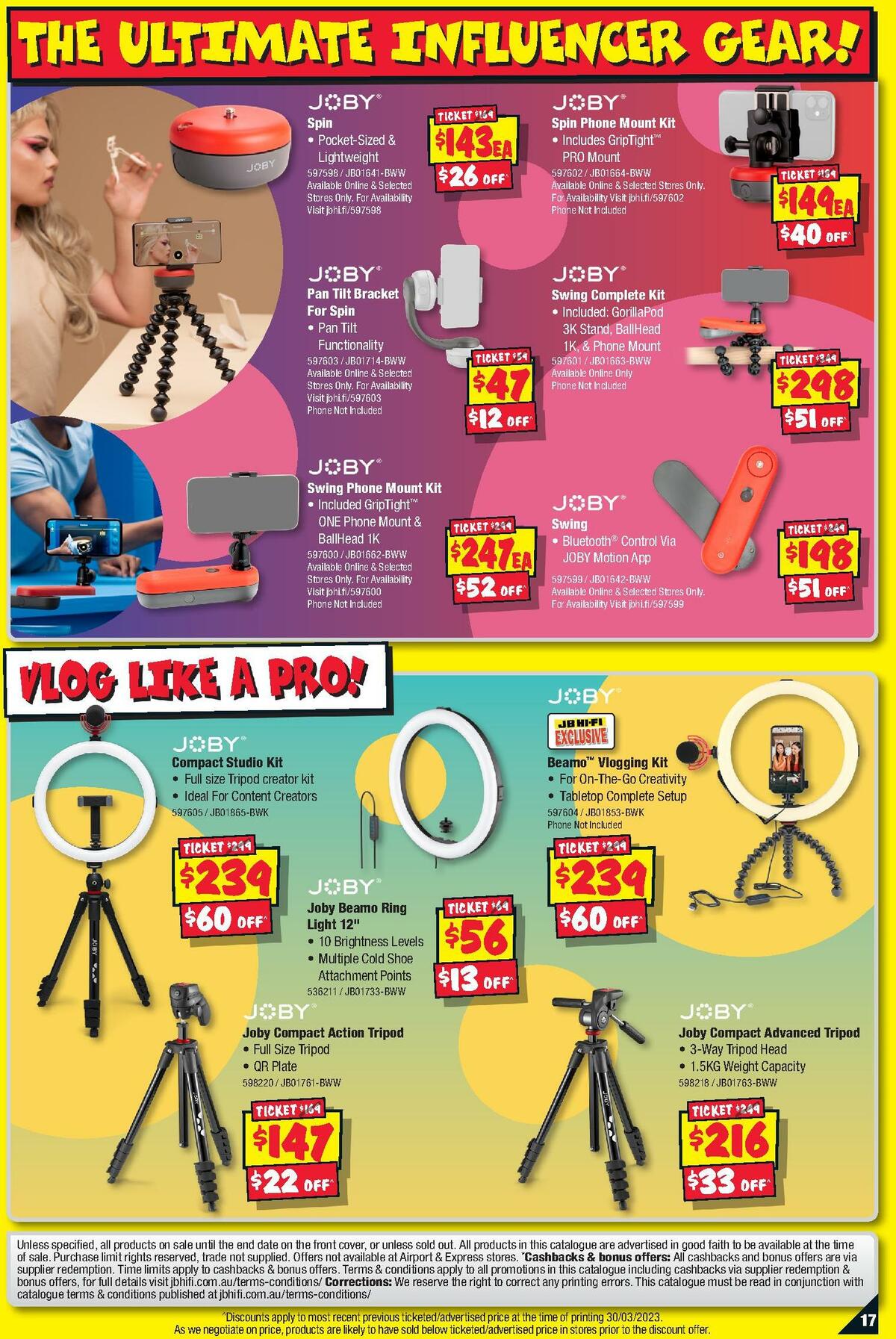 JB Hi-Fi Catalogues from 6 April