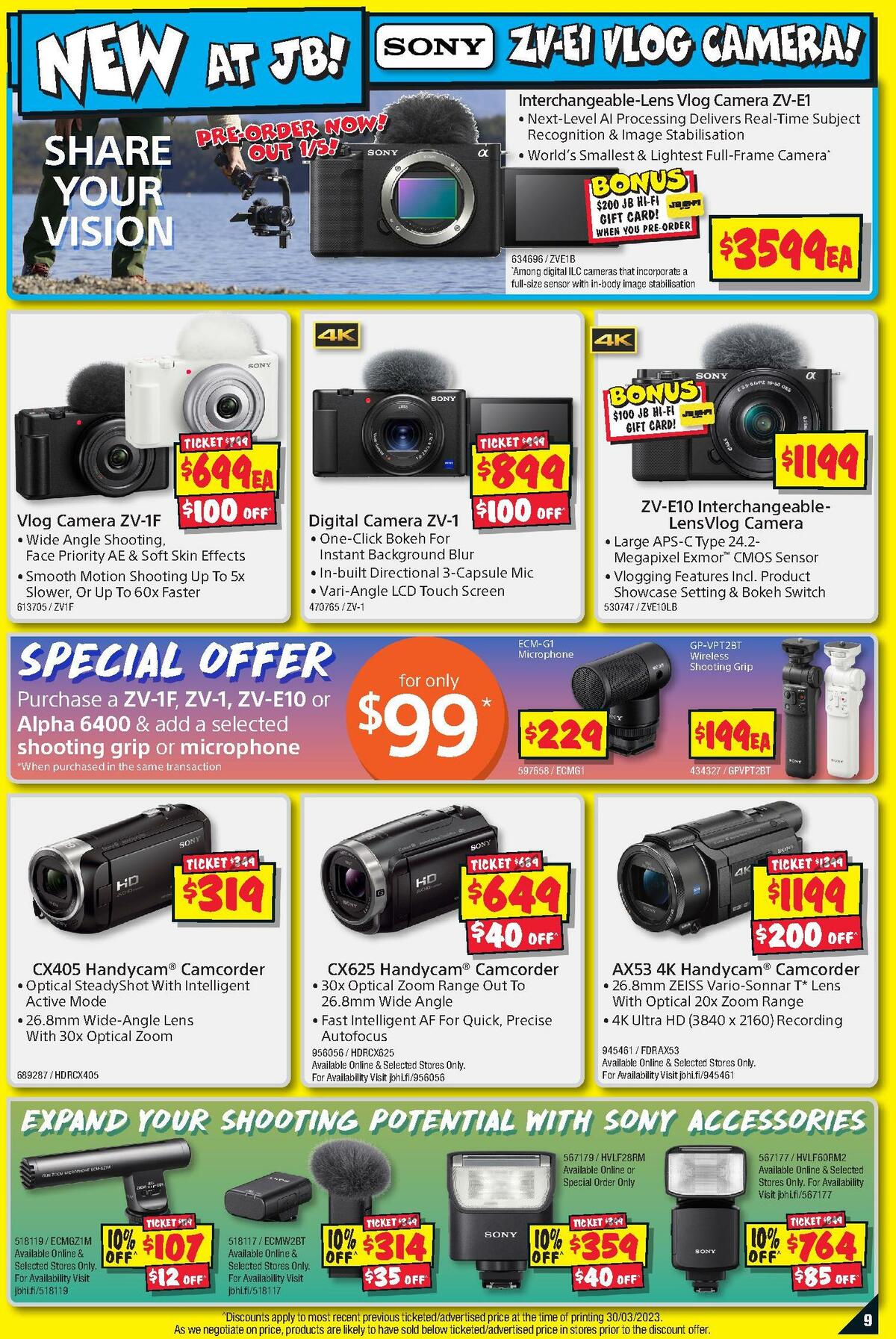 JB Hi-Fi Catalogues from 6 April