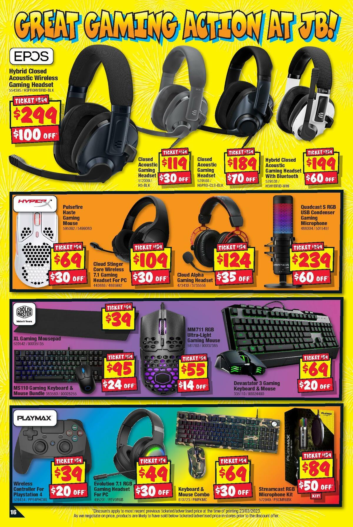 JB Hi-Fi Entertainment Extravaganza Catalogues from 6 April