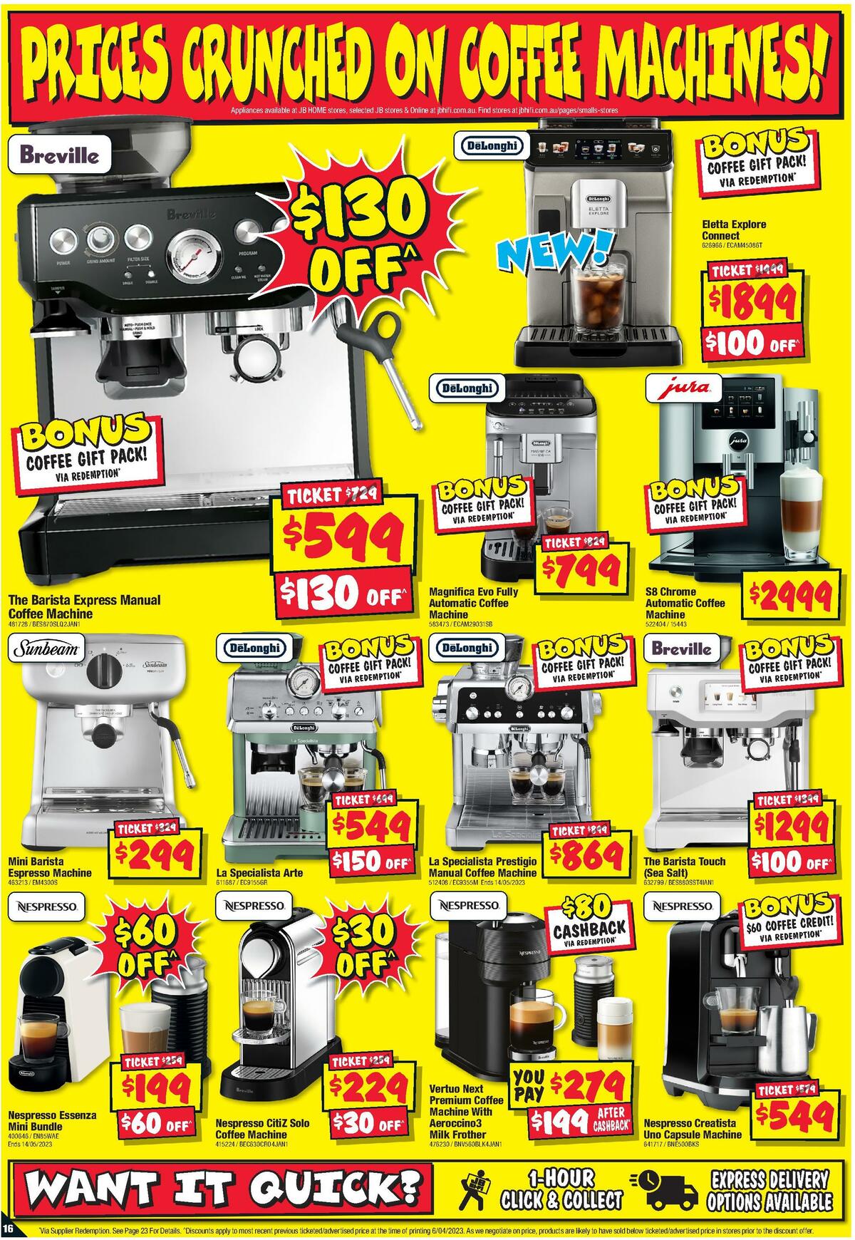 JB Hi-Fi Catalogues from 20 April