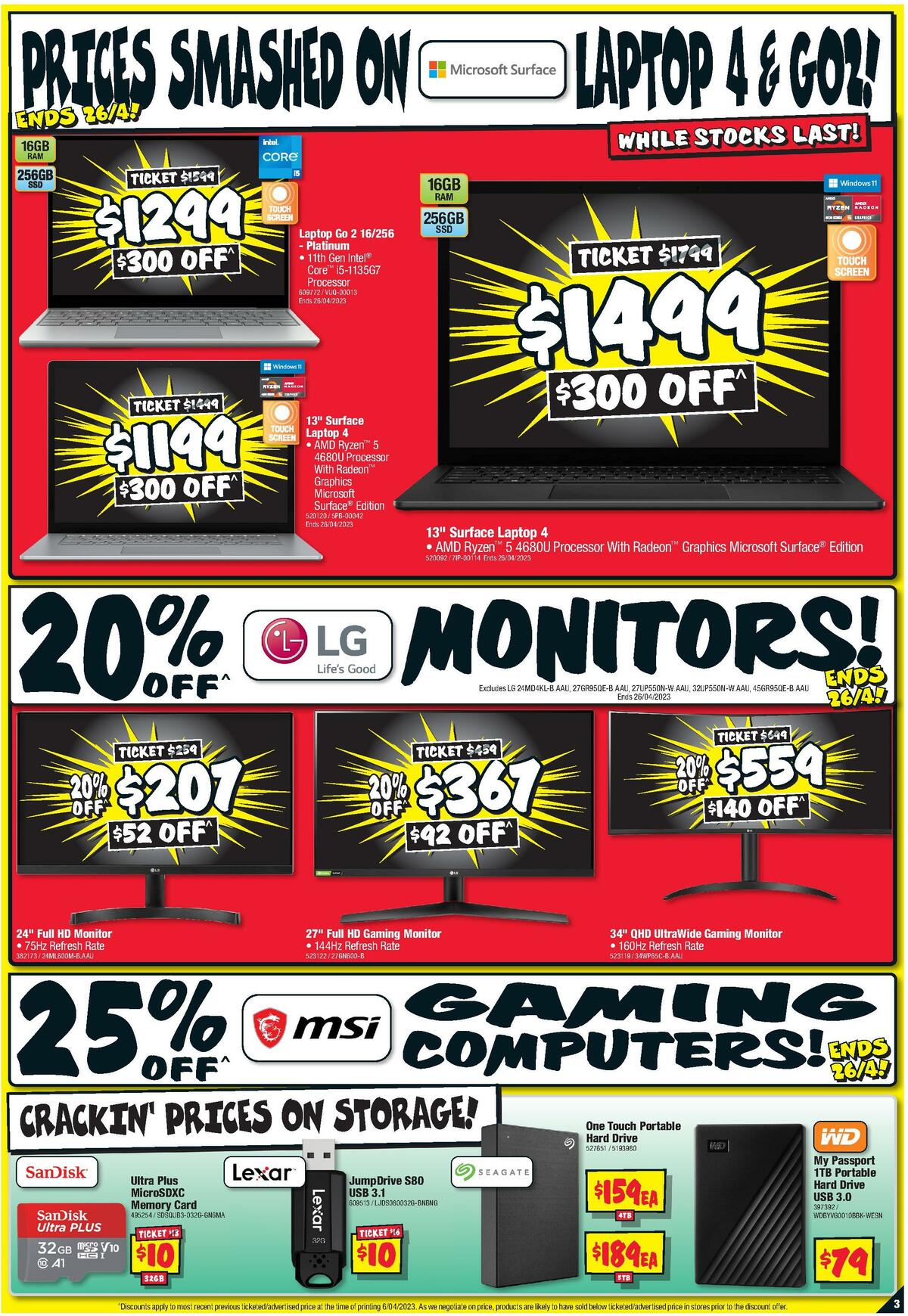 JB Hi-Fi Catalogues from 20 April