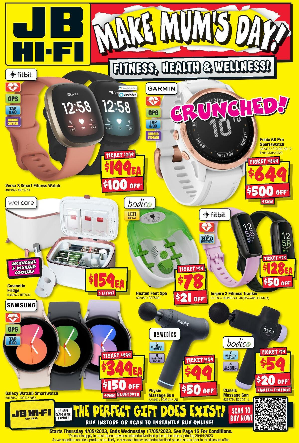 JB Hi-Fi Fitness Catalogues from 4 May