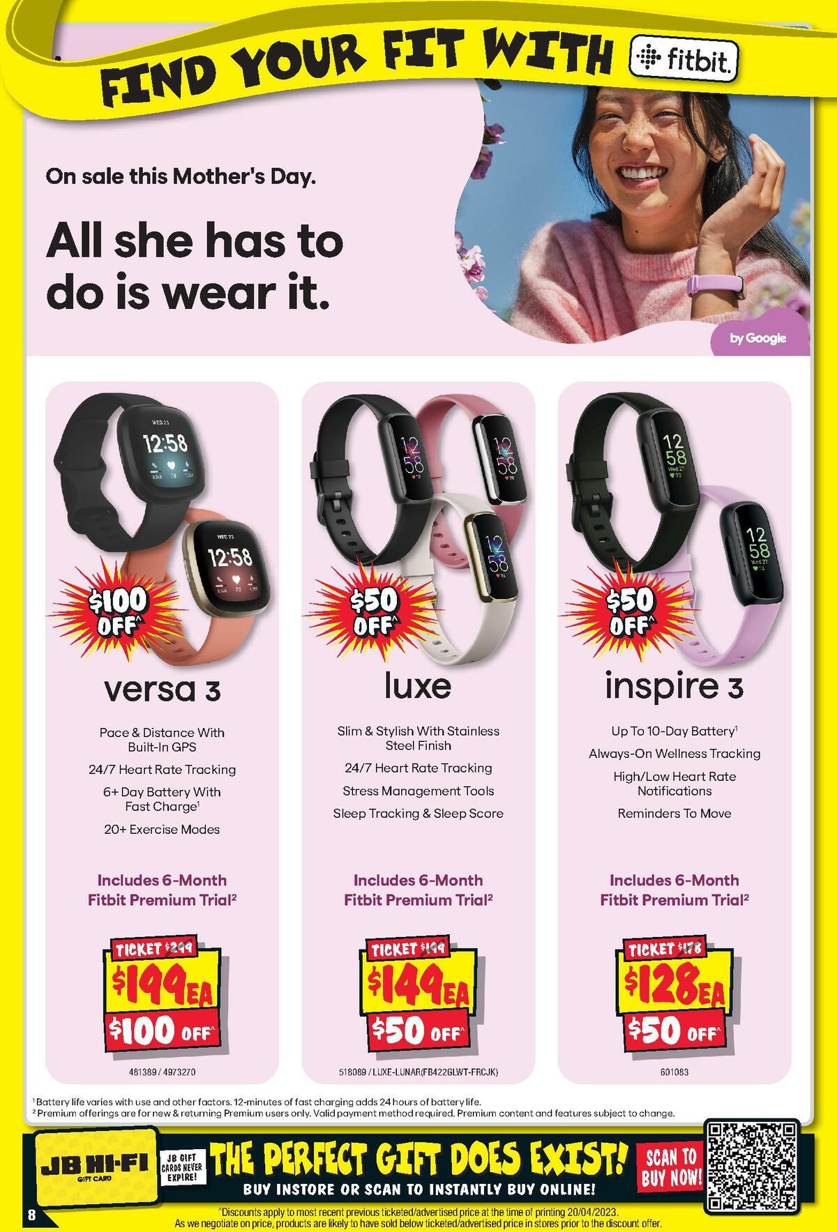 JB Hi-Fi Fitness Catalogues from 4 May