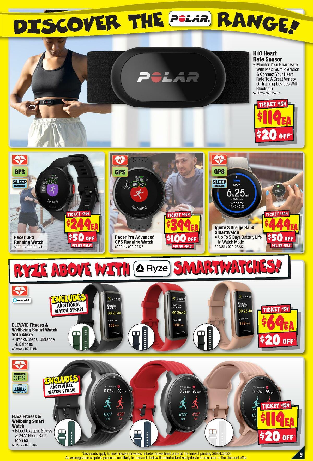 JB Hi-Fi Fitness Catalogues from 4 May