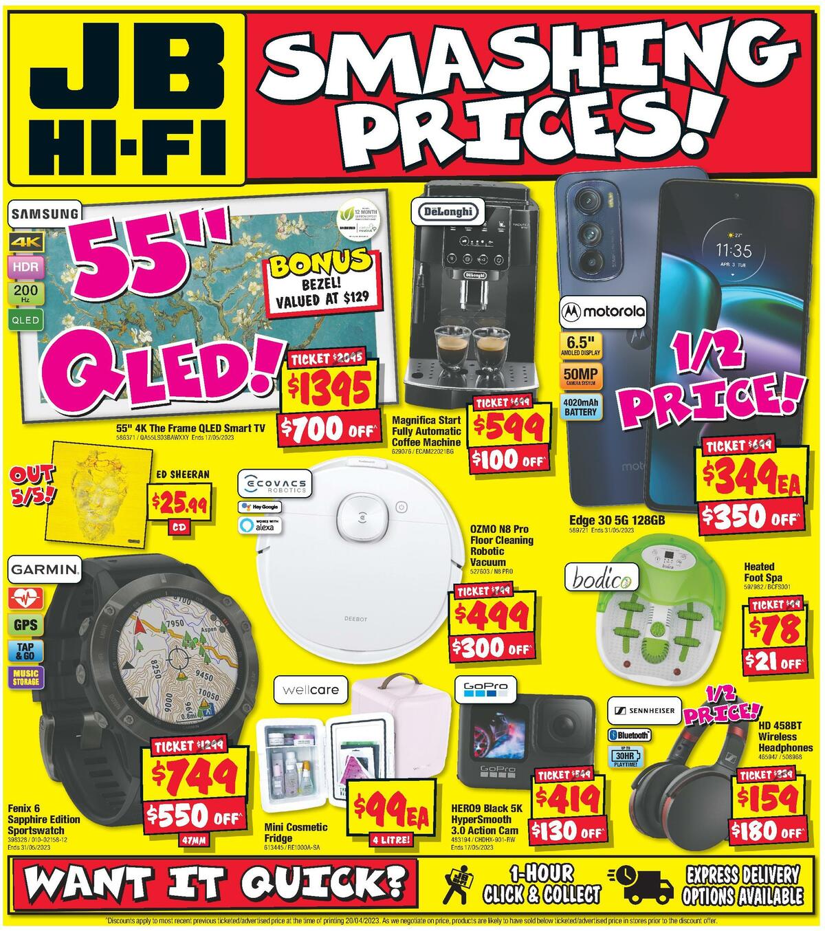 JB Hi-Fi Mother's Day Catalogues from 4 May