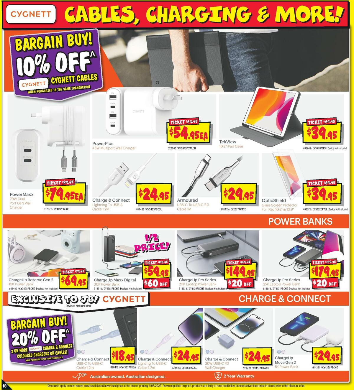 JB Hi-Fi Catalogues from 18 May