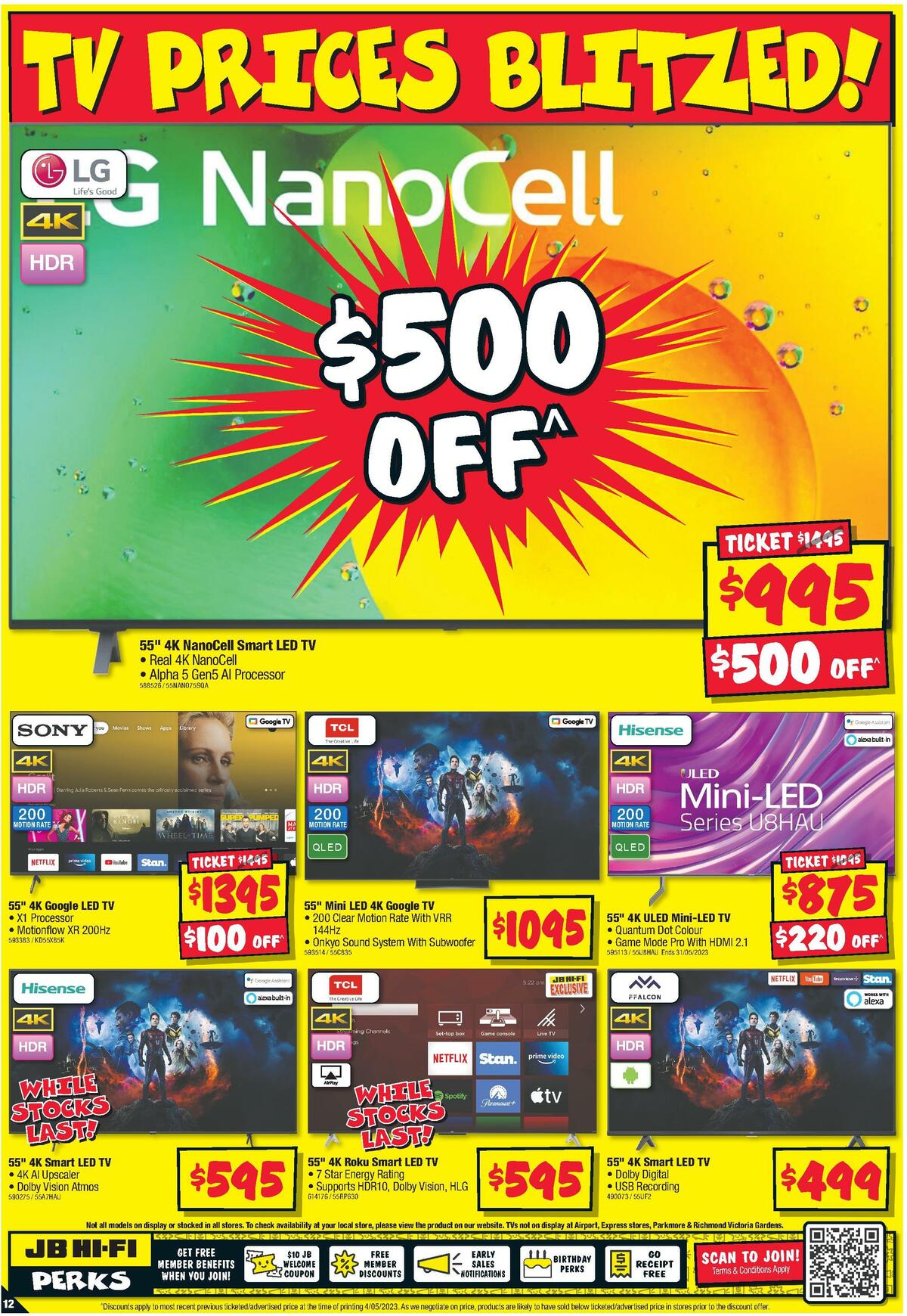 JB Hi-Fi Big Screen Bonanza Catalogues from 18 May
