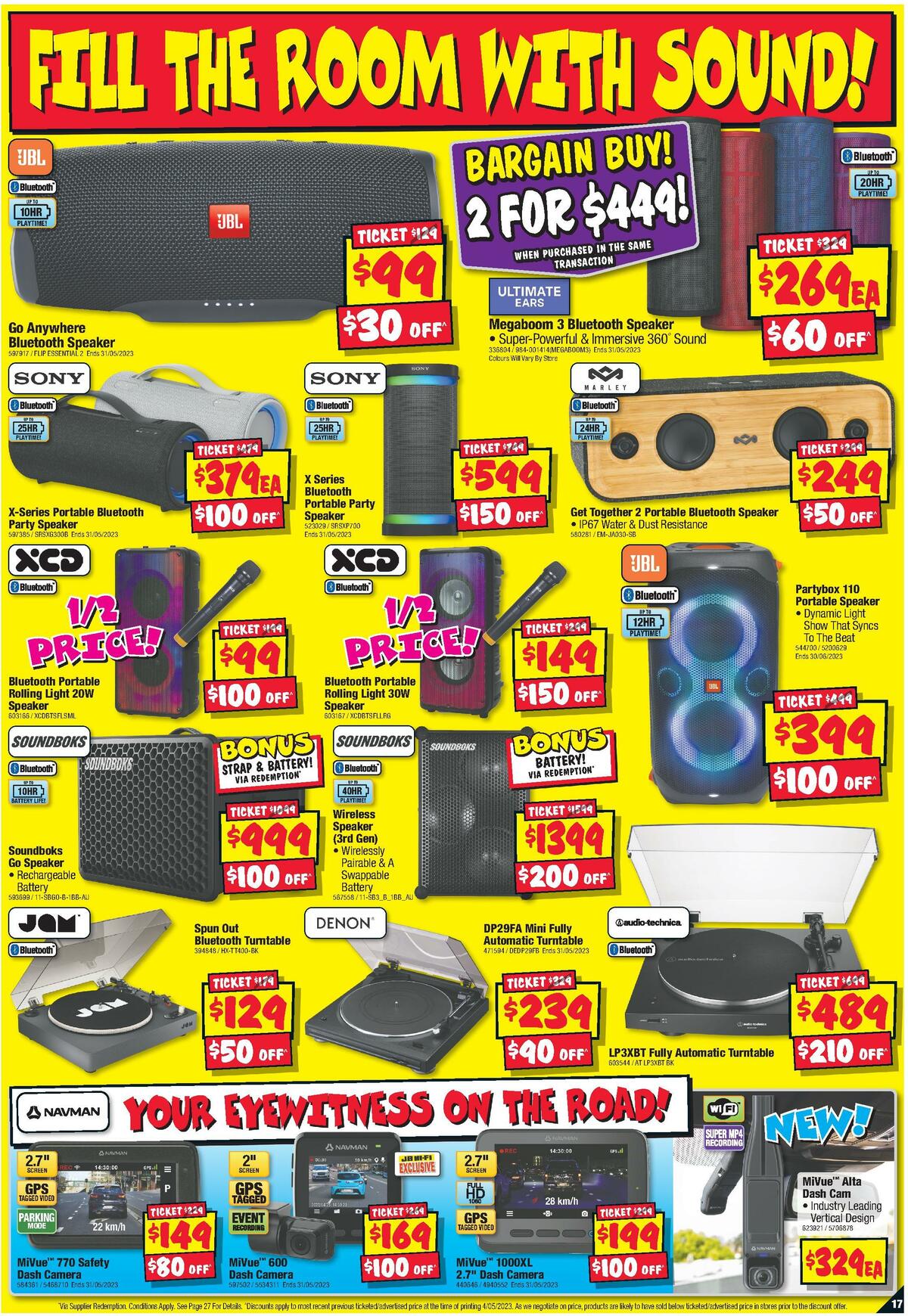 JB Hi-Fi Big Screen Bonanza Catalogues from 18 May