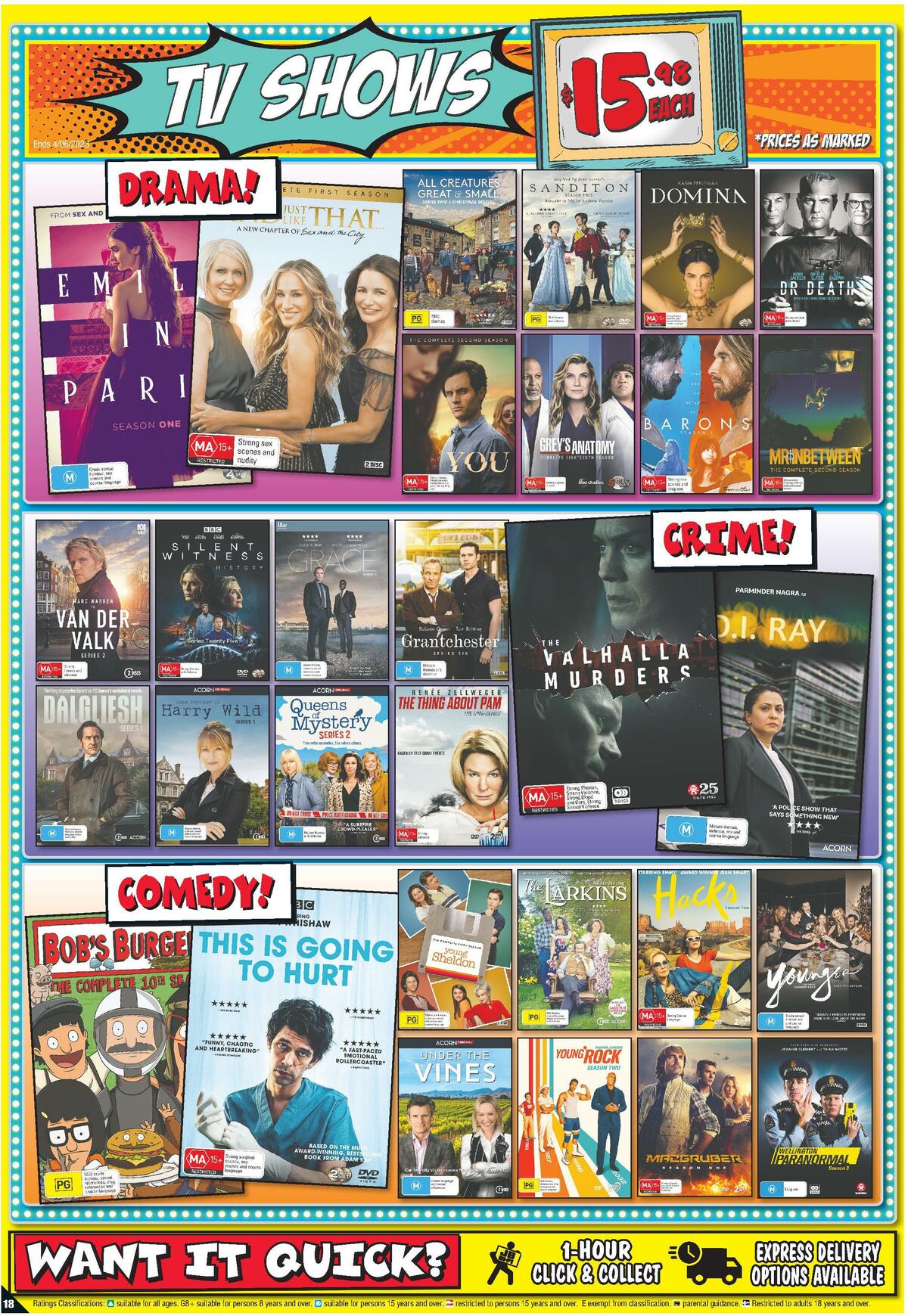 JB Hi-Fi Big Screen Bonanza Catalogues from 18 May
