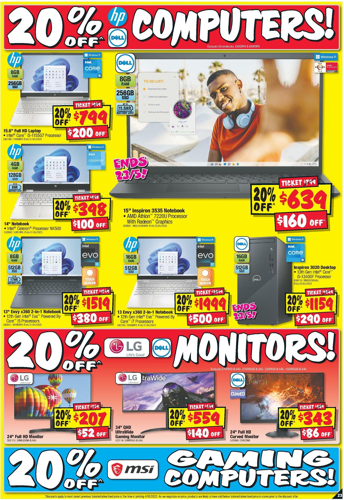 JB Hi-Fi Big Screen Bonanza Catalogues from 18 May