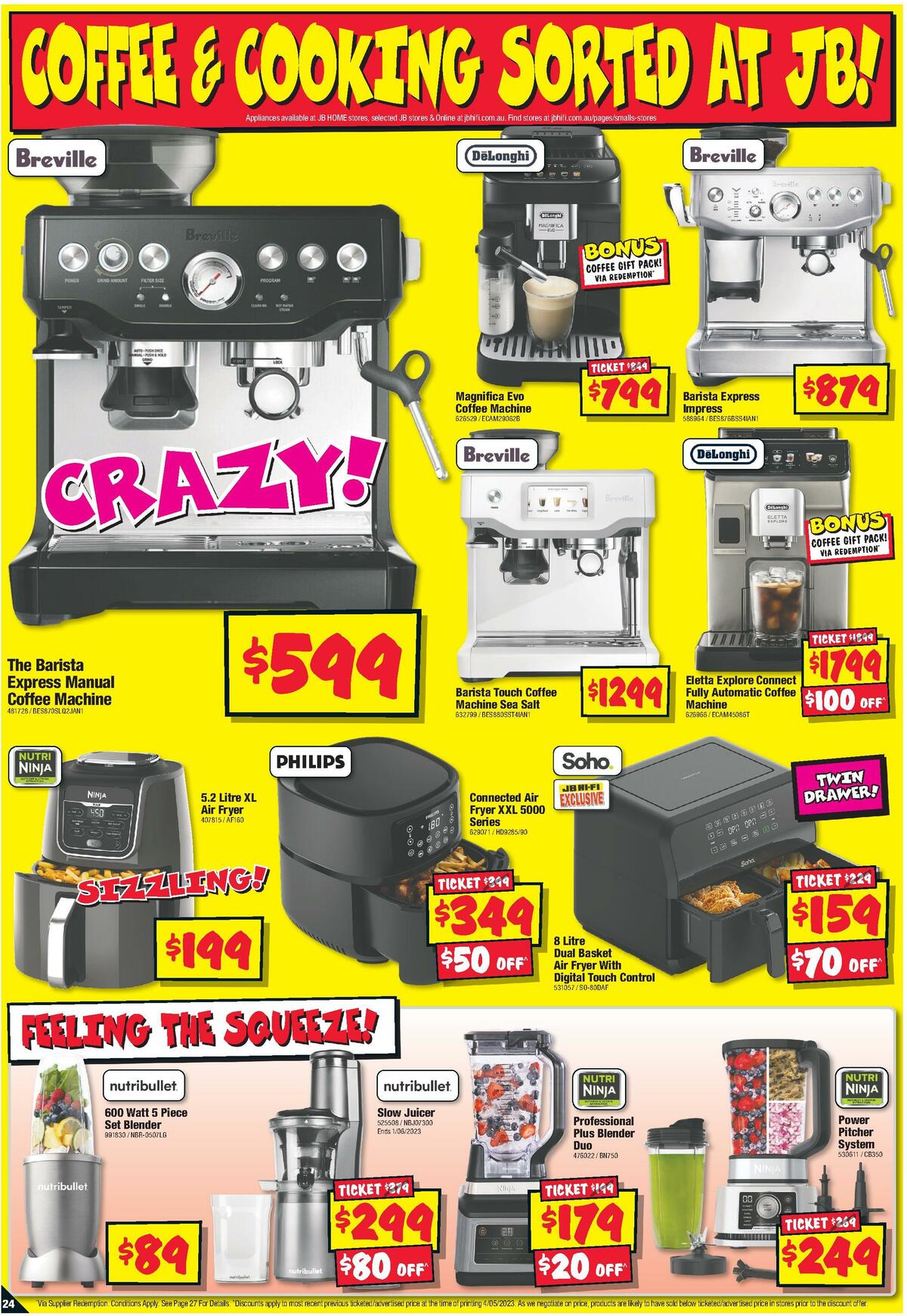 JB Hi-Fi Big Screen Bonanza Catalogues from 18 May