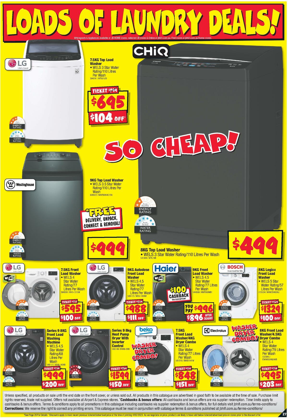 JB Hi-Fi Big Screen Bonanza Catalogues from 18 May