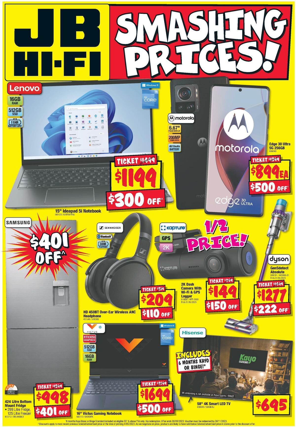 JB Hi-Fi Big Screen Bonanza Catalogues from 18 May