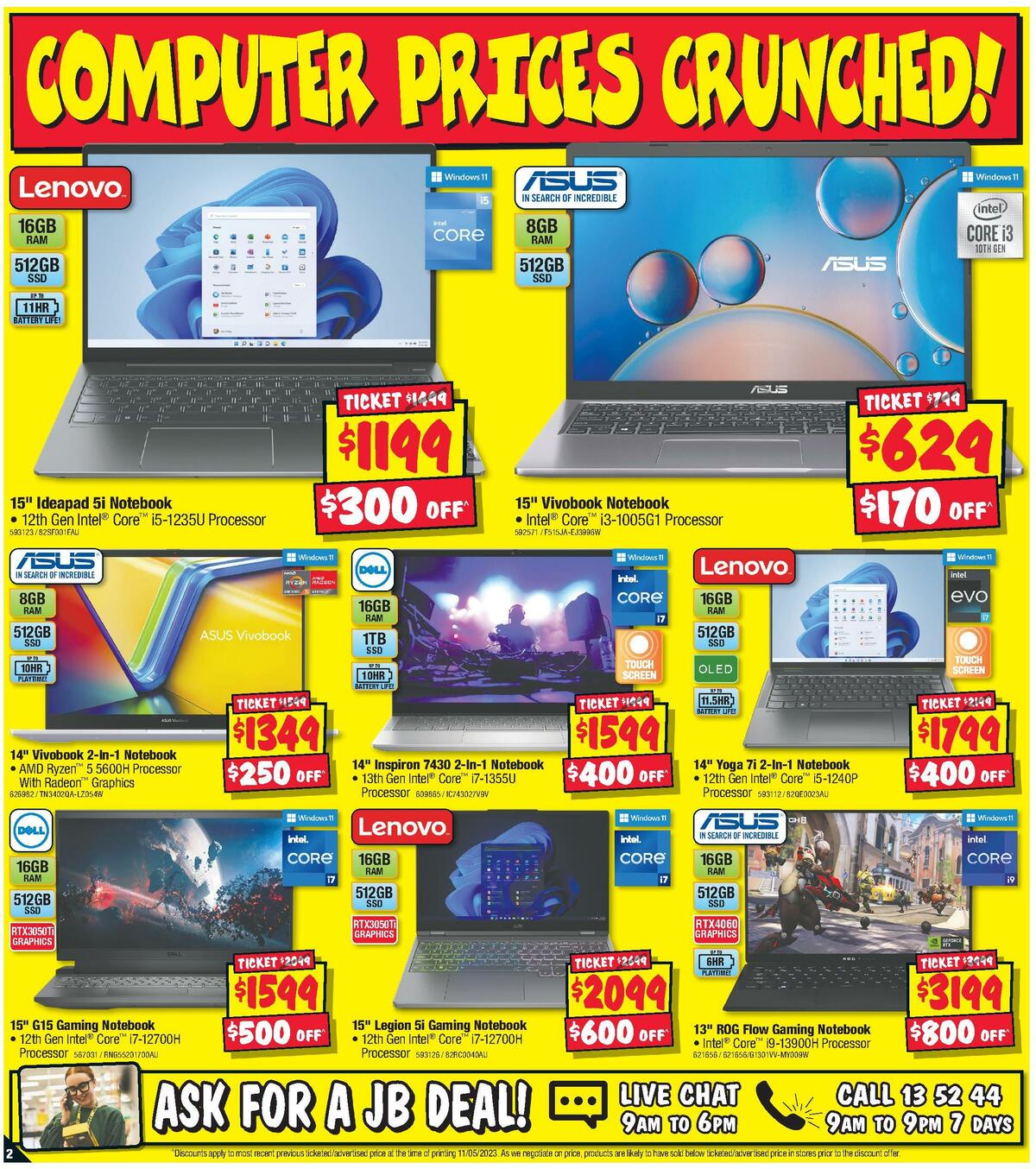 JB Hi-Fi Smashing Prices Catalogues from 25 May