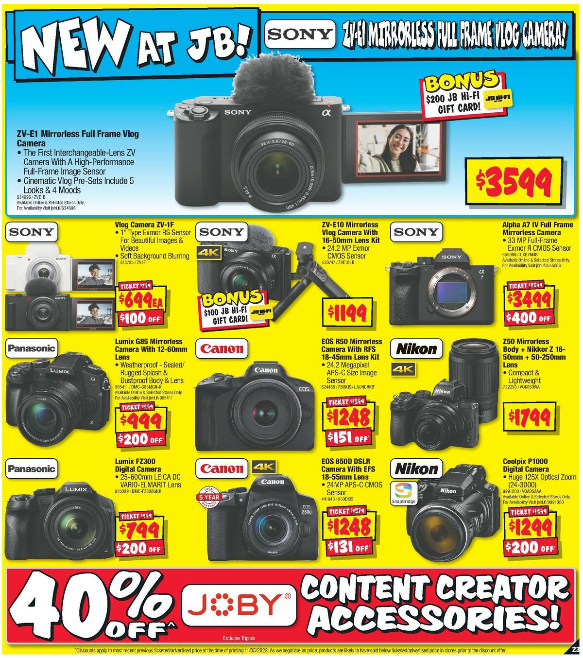 JB Hi-Fi Smashing Prices Catalogues from 25 May