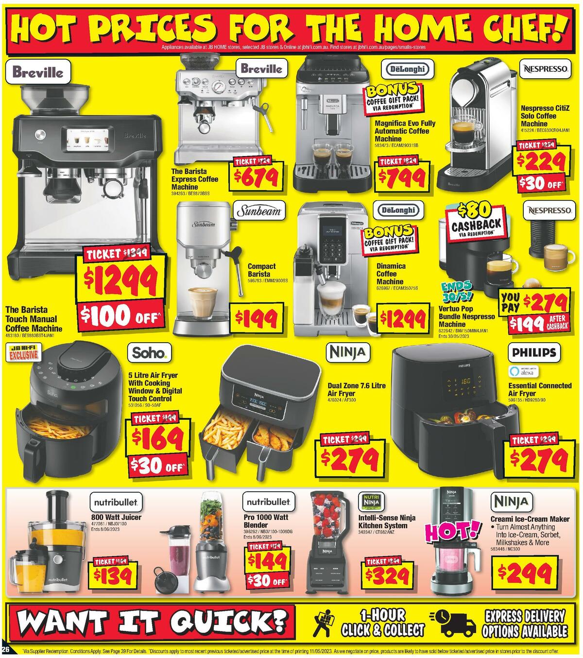 JB Hi-Fi Smashing Prices Catalogues from 25 May
