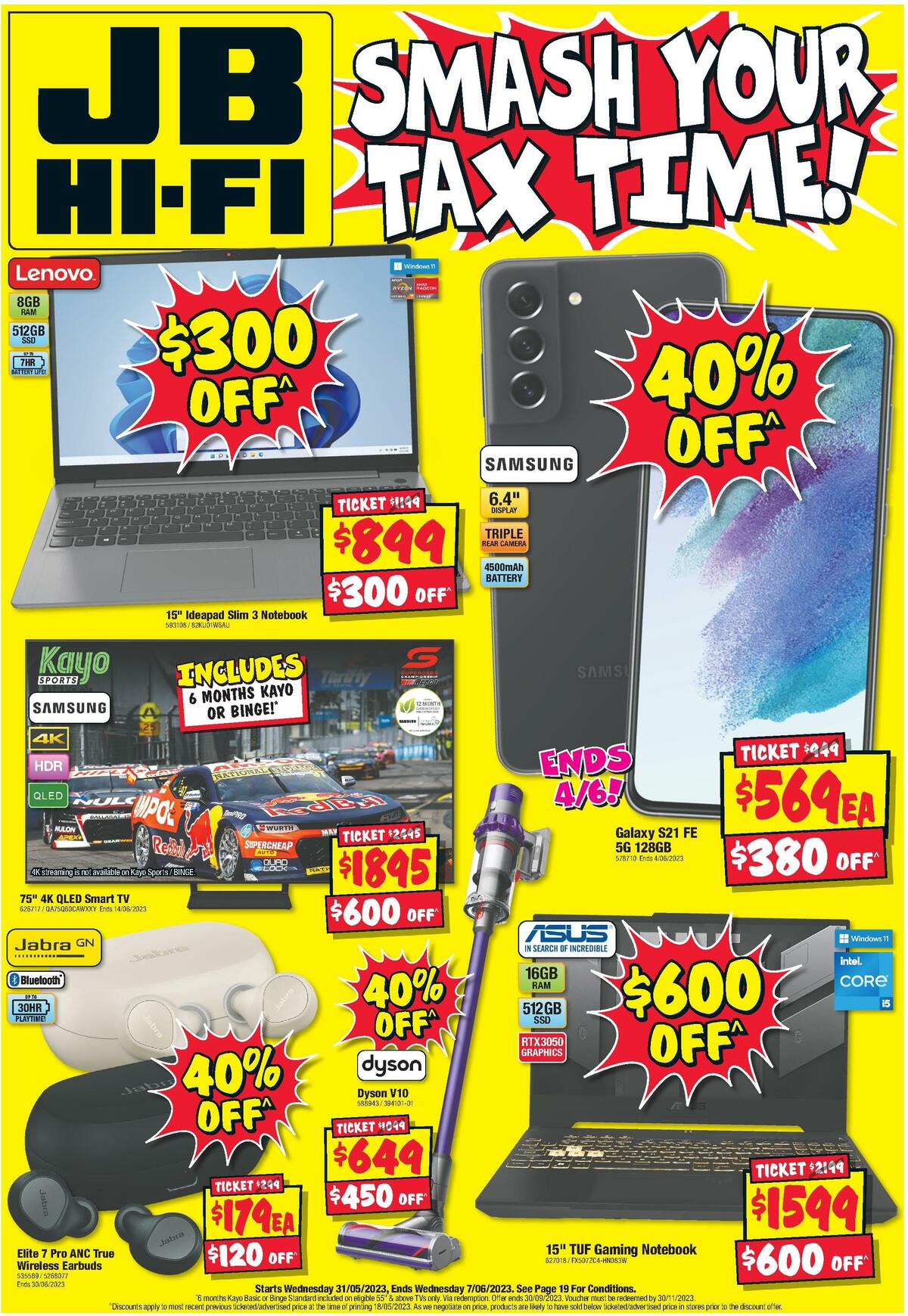 JB Hi-Fi Catalogues from 31 May