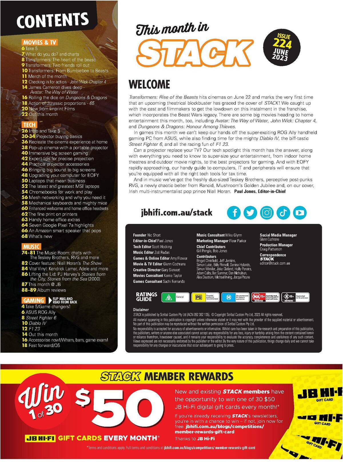 JB Hi-Fi Magazine June Catalogues from 1 June