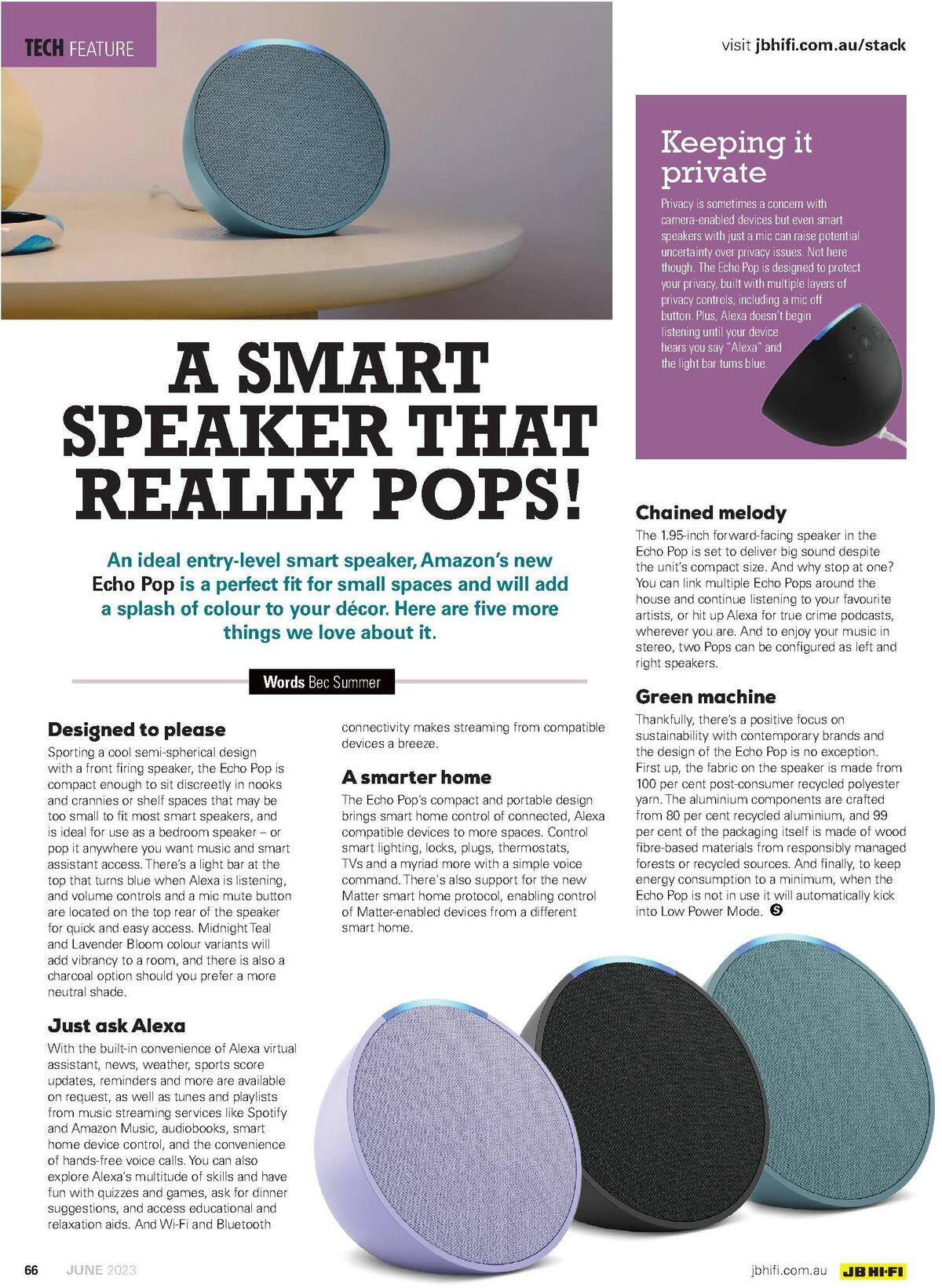 JB Hi-Fi Magazine June Catalogues from 1 June