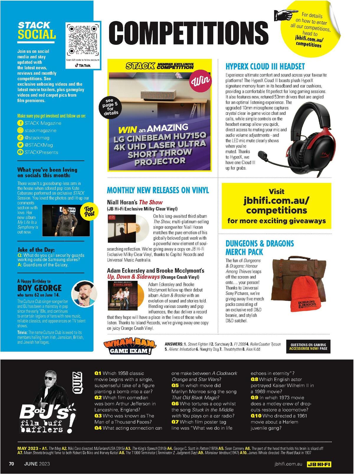 JB Hi-Fi Magazine June Catalogues from 1 June