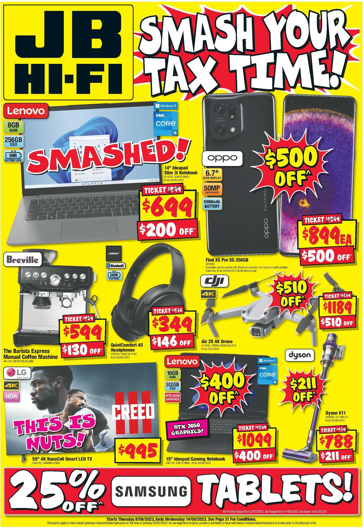 JB Hi-Fi Catalogues from 8 June