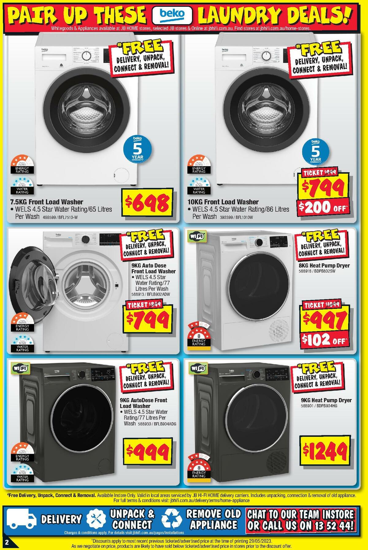 JB Hi-Fi Home Appliance Sellout Catalogues from 8 June