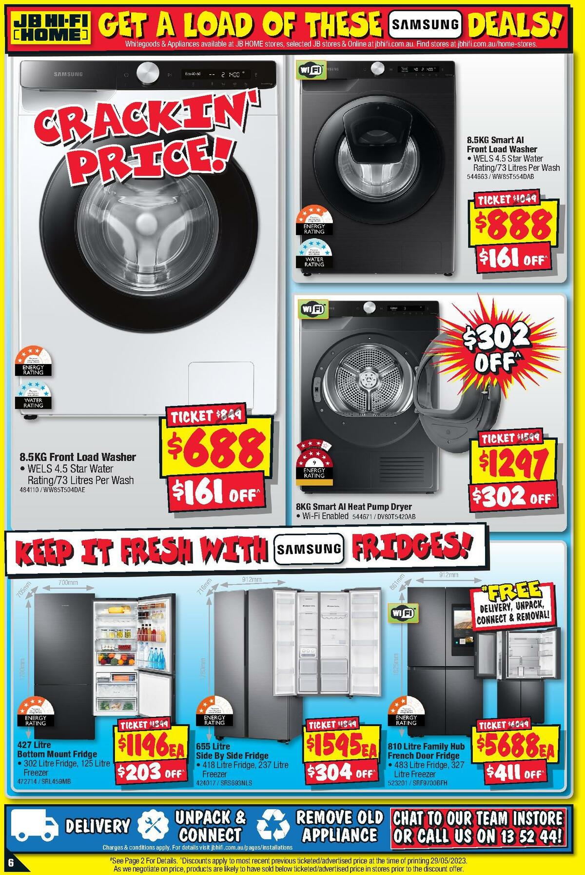 JB Hi-Fi Home Appliance Sellout Catalogues from 8 June