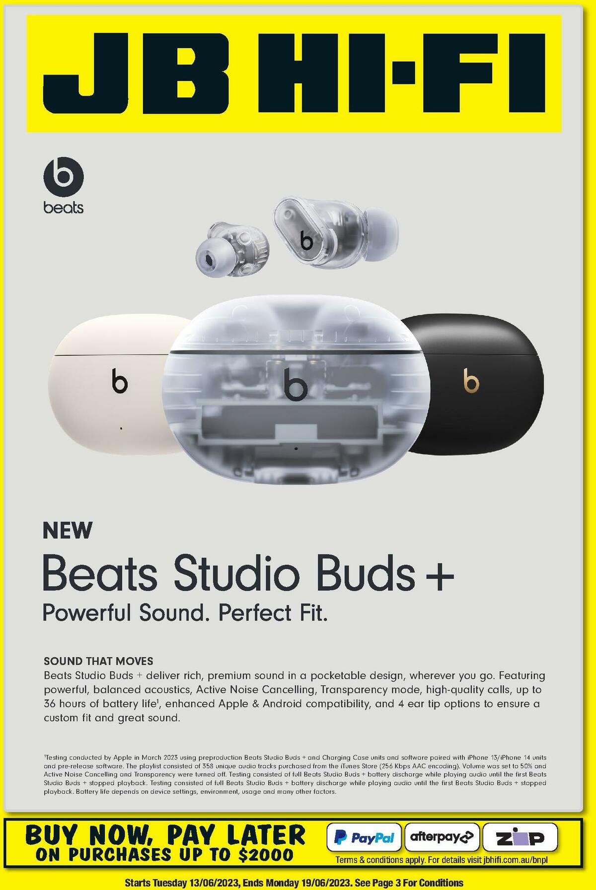 JB Hi-Fi Beats Headphones Catalogues from 13 June
