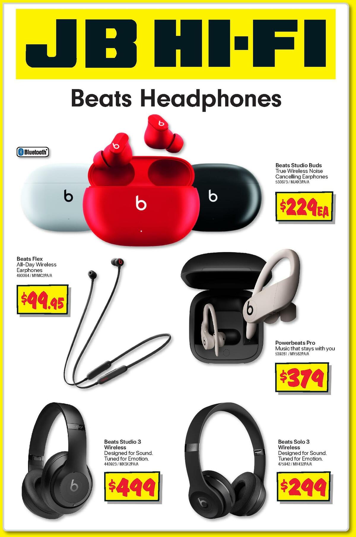 JB Hi-Fi Beats Headphones Catalogues from 13 June