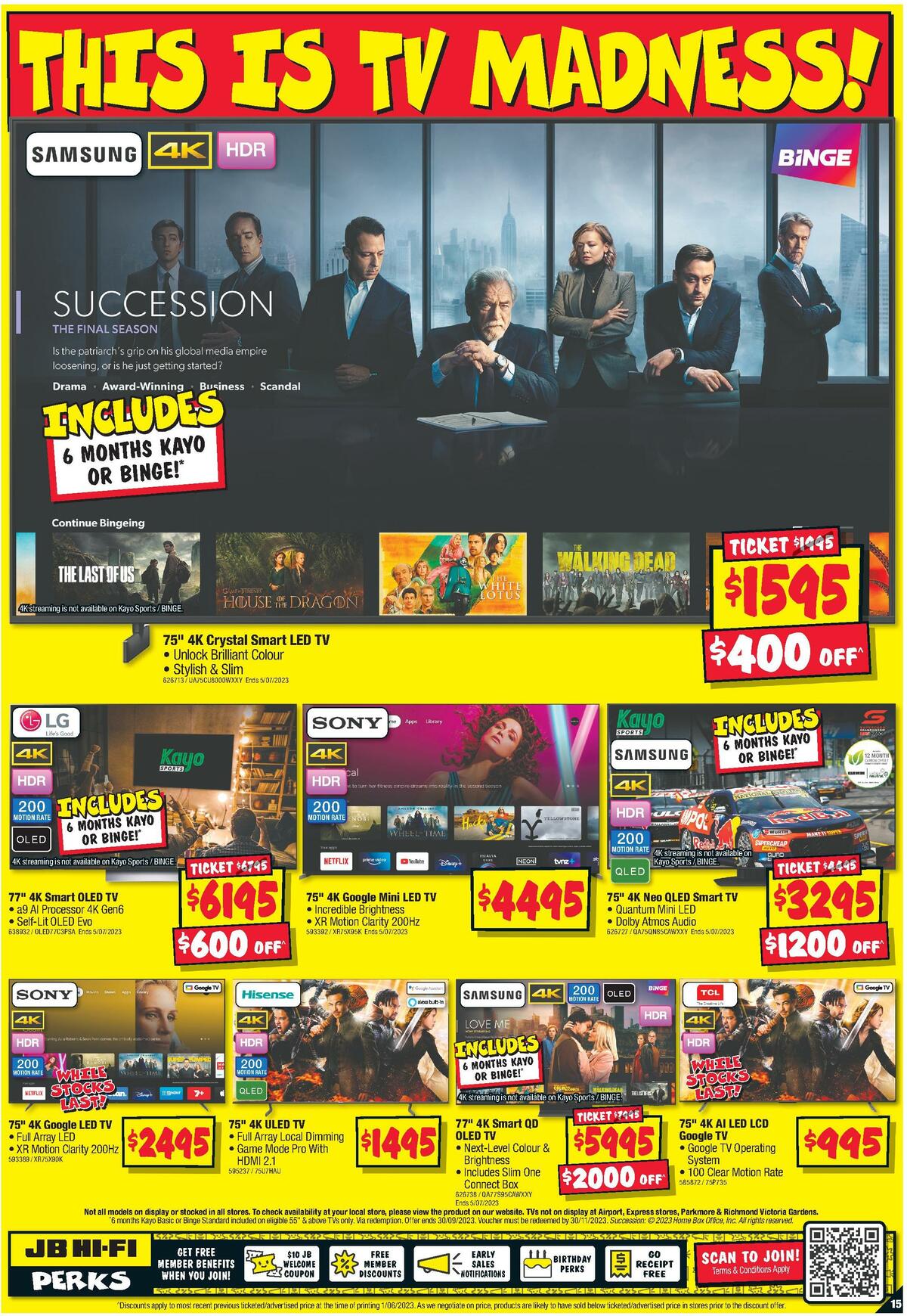 JB Hi-Fi Catalogues from 15 June