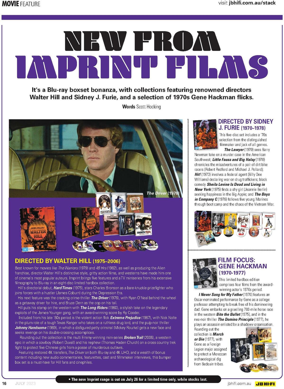 JB Hi-Fi Magazine July Catalogues from 1 July