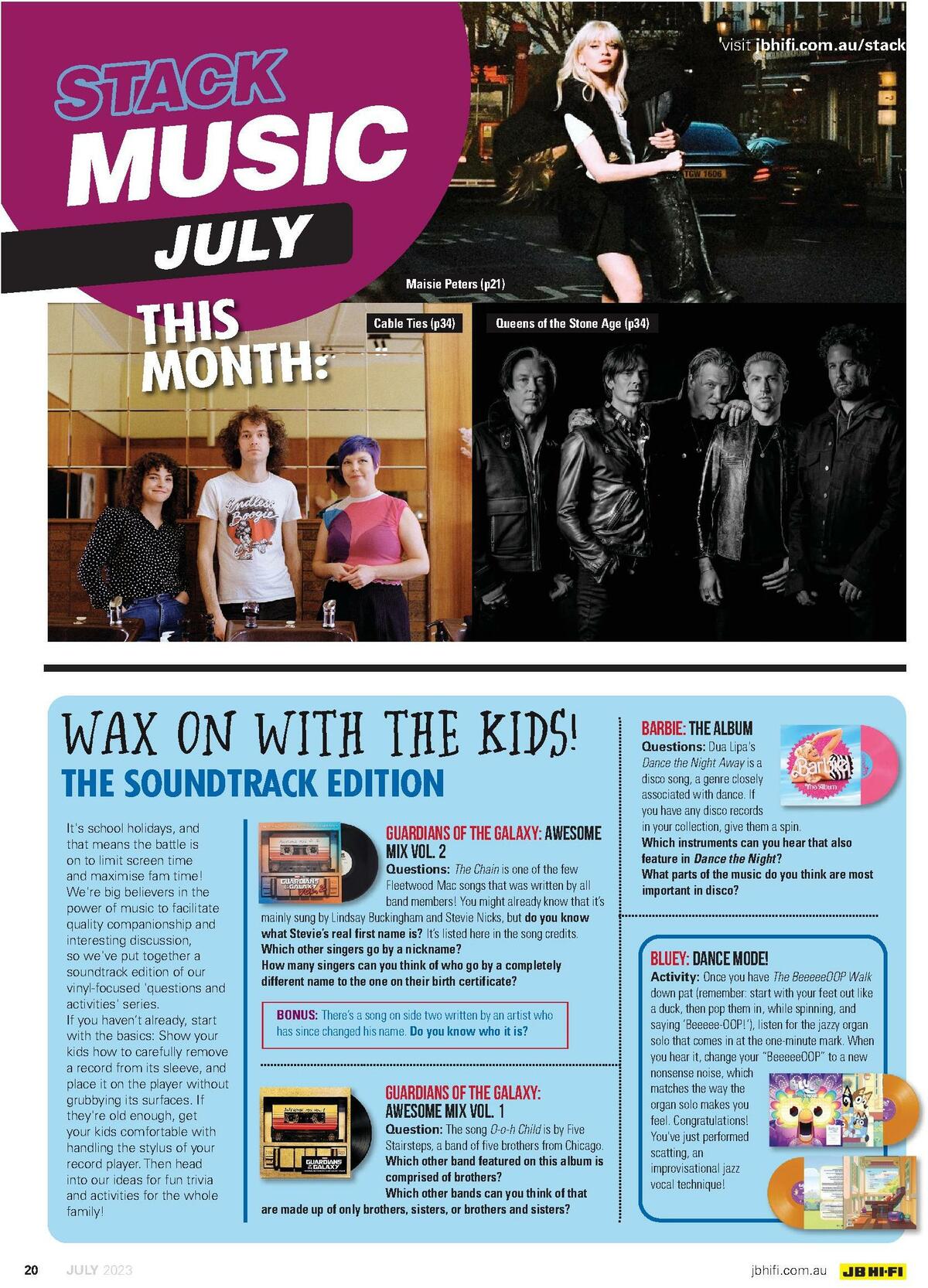 JB Hi-Fi Magazine July Catalogues from 1 July