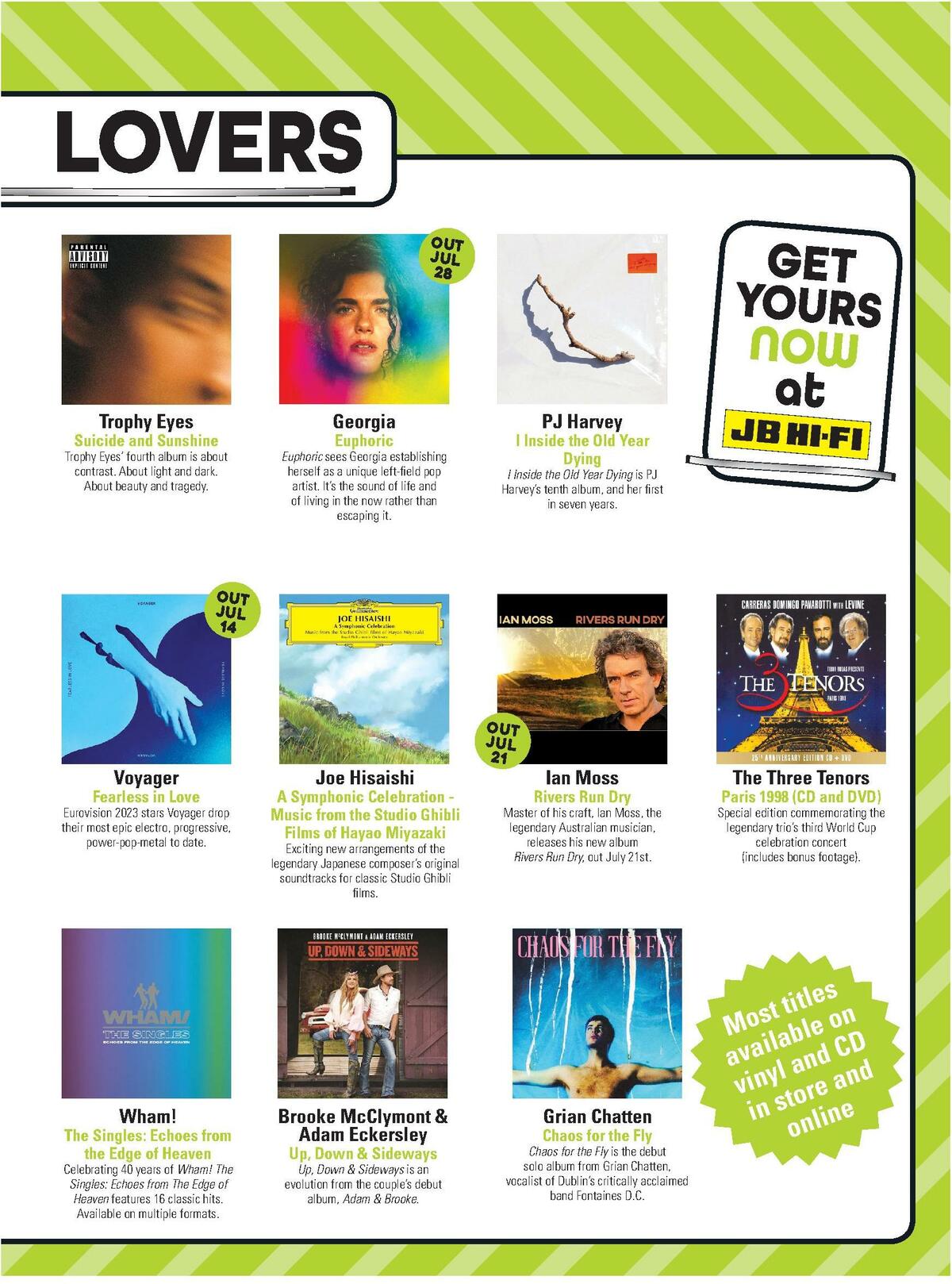 JB Hi-Fi Magazine July Catalogues from 1 July